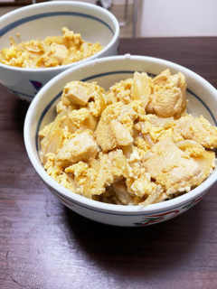 めんつゆ使わずに親子丼!!!-レシピのメイン写真
