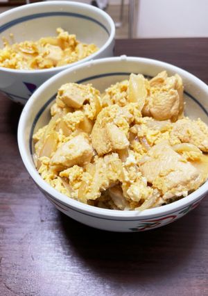 めんつゆ使わずに親子丼！！！-レシピのメイン写真