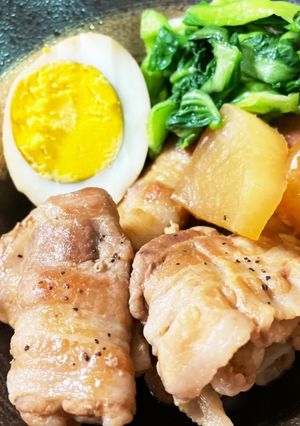 豚バラスライスで時短！角煮風＊-レシピのメイン写真
