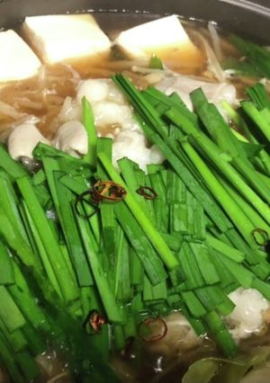 我が家のもつ鍋-レシピのメイン写真