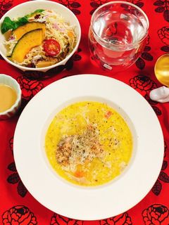 サーモンミルクスープ♡ロヒケイット -レシピのメイン写真