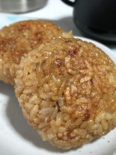 焼きおにぎりの下ごしらえ-レシピのメイン写真