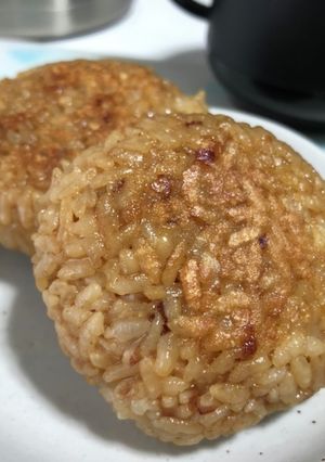 焼きおにぎりの下ごしらえ-レシピのメイン写真