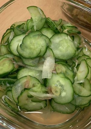 ささっと副菜！きゅうり茗荷の甘酢和え-レシピのメイン写真