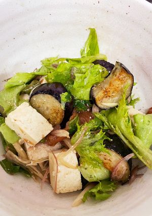 ナスと豆腐のミョウガ和え-レシピのメイン写真