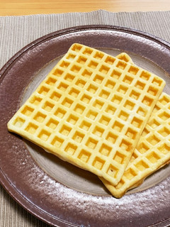 アメリカンワッフル-レシピのメイン写真