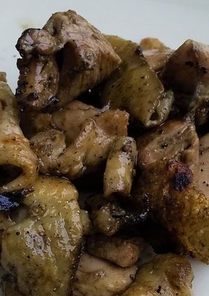 鳥もも肉の炭火焼き（BBQ）-レシピのメイン写真