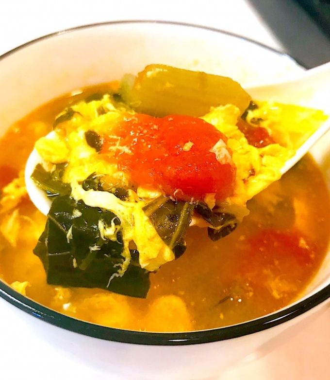 超～簡単！！すっぱ美味い♡酸辣湯スープ♡-レシピのメイン写真