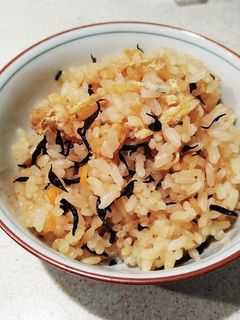 ひじきと鶏肉の炊き込みご飯-レシピのメイン写真