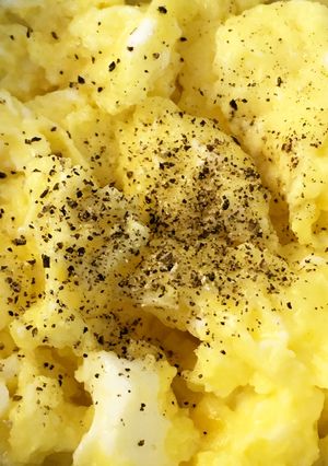 レンジ系チーズ入りスクランブルエッグ-レシピのメイン写真