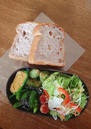 JK☆くるみパンとサラダ弁当♪-レシピのメイン写真