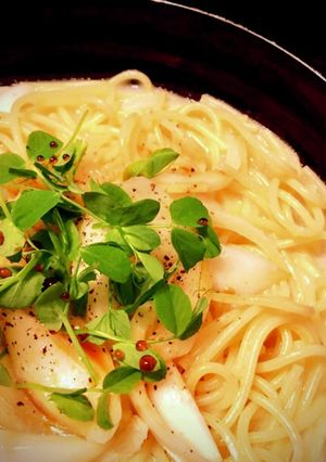 混ぜるだけ*酢玉ねぎと豆乳の減量パスタ-レシピのメイン写真