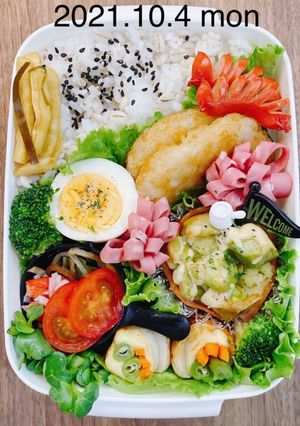 男子高校生お弁当★080-レシピのメイン写真