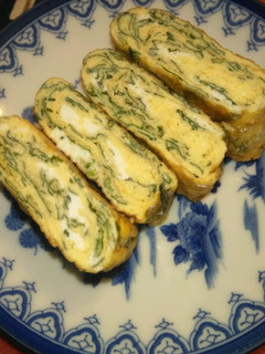 青じそとチーズの卵焼き-レシピのメイン写真