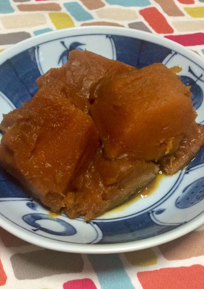 超簡単☆基本の定番！甘辛かぼちゃの煮物♫-レシピのメイン写真