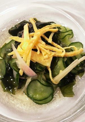 梅香る♡酢の物-レシピのメイン写真