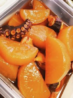 タコと大根の煮物☆めんみ使用-レシピのメイン写真