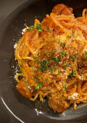 プロ直伝！カリオストロ風トマトパスタ-レシピのメイン写真