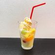 フルーツポンチ★クリームソーダ