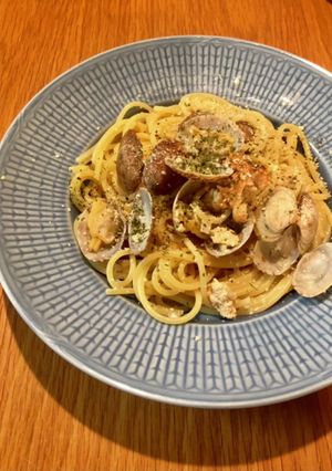 あさりとタラコのパスタ-レシピのメイン写真