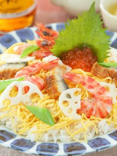 簡単❣炊飯器で作る黒酢のちらし寿司-レシピのメイン写真