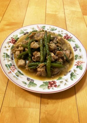 アスパラと鶏肉の炒め煮♪旨うま♪-レシピのメイン写真