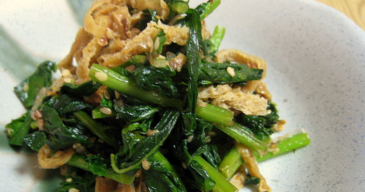 大根菜 常備菜：大根菜炒め by Kao≒Bird 【クックパッド】 簡単