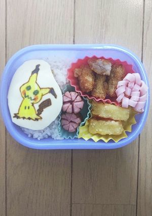 お弁当 ポケモンキャラ オブアート⑥-レシピのメイン写真