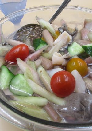 赤ズイキの水貝風-レシピのメイン写真