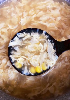 ふんわり卵スープ-レシピのメイン写真