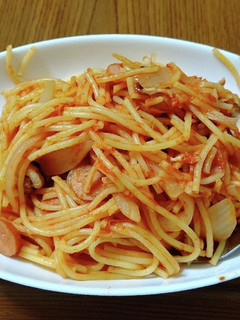 あるものナポリタン♪-レシピのメイン写真