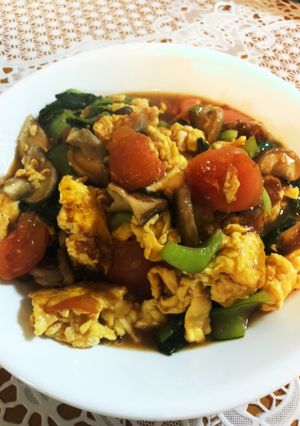 卵と野菜の甘酢あん-レシピのメイン写真