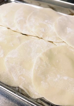 簡単!!手作り餃子の皮(90分3人前)-レシピのメイン写真
