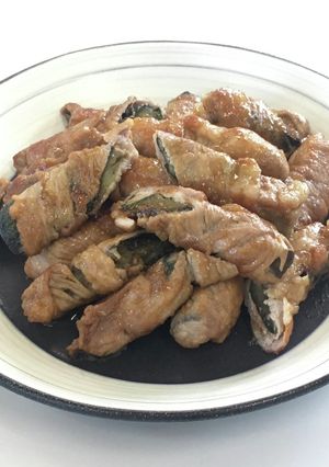 「黒寿長」ナスの肉巻き-レシピのメイン写真