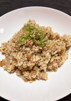鯖缶使って臭みがない納豆入りチャーハン-レシピのメイン写真