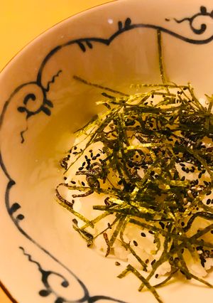 毎日のしろごはん●塩昆布＆海苔ごはん-レシピのメイン写真
