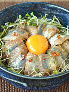 さんまのお月見丼-レシピのメイン写真