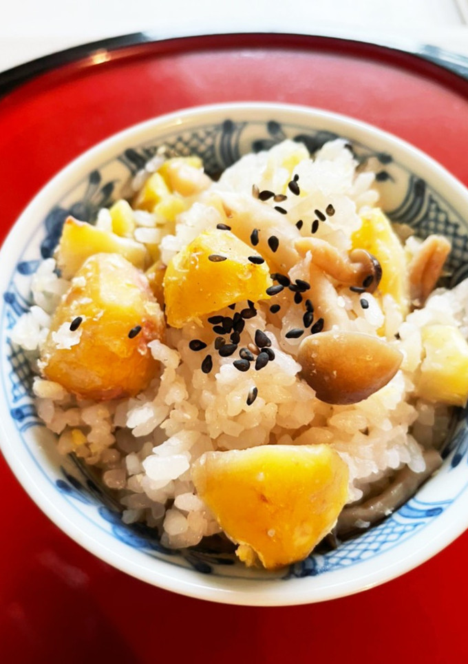 秋の味覚　栗ご飯-レシピのメイン写真