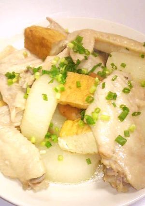 手羽先と大根の梅干し煮-レシピのメイン写真