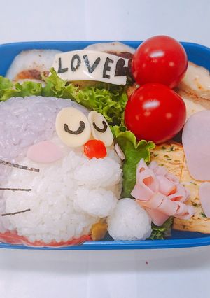 LOVE❤️ドラえもん❤️キャラ弁-レシピのメイン写真