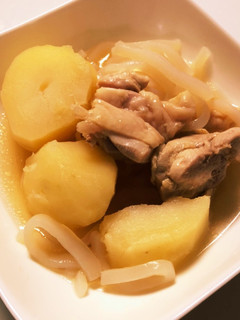 鶏肉とじゃがいもの煮物-レシピのメイン写真