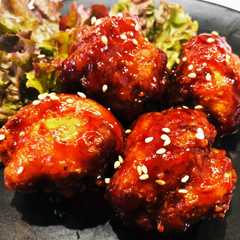 รูปของ 自家製コチュジャンdeヤンニョムチキン☆