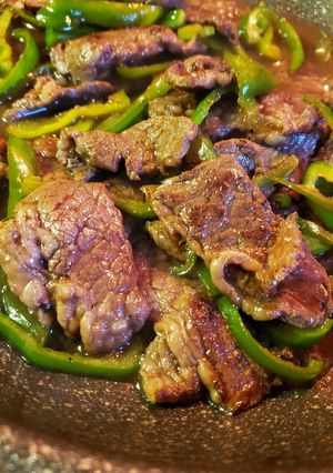 牛カルビの さっぱり味ポン酢炒め-レシピのメイン写真