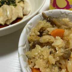 味濃いめ炊き込みご飯-レシピのメイン写真