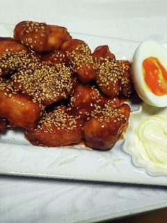 焼肉のたれで!簡単ヤンニョムチキン-レシピのメイン写真