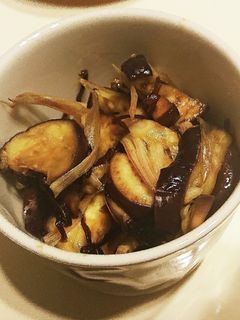 茄子とみょうがの塩昆布和え。-レシピのメイン写真