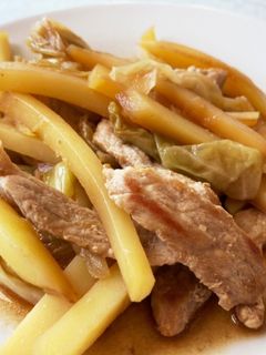 生姜焼き風 野菜炒め-レシピのメイン写真