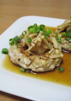 キャベツたっぷり☆和風おろしハンバーグ-レシピのメイン写真