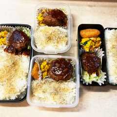 รูปของ 野球の日お弁当　家族分