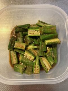 オクラの胡麻和え-レシピのメイン写真